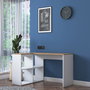 Hanah Home HA113 - 2035 Mesa de estudio roble y blanco